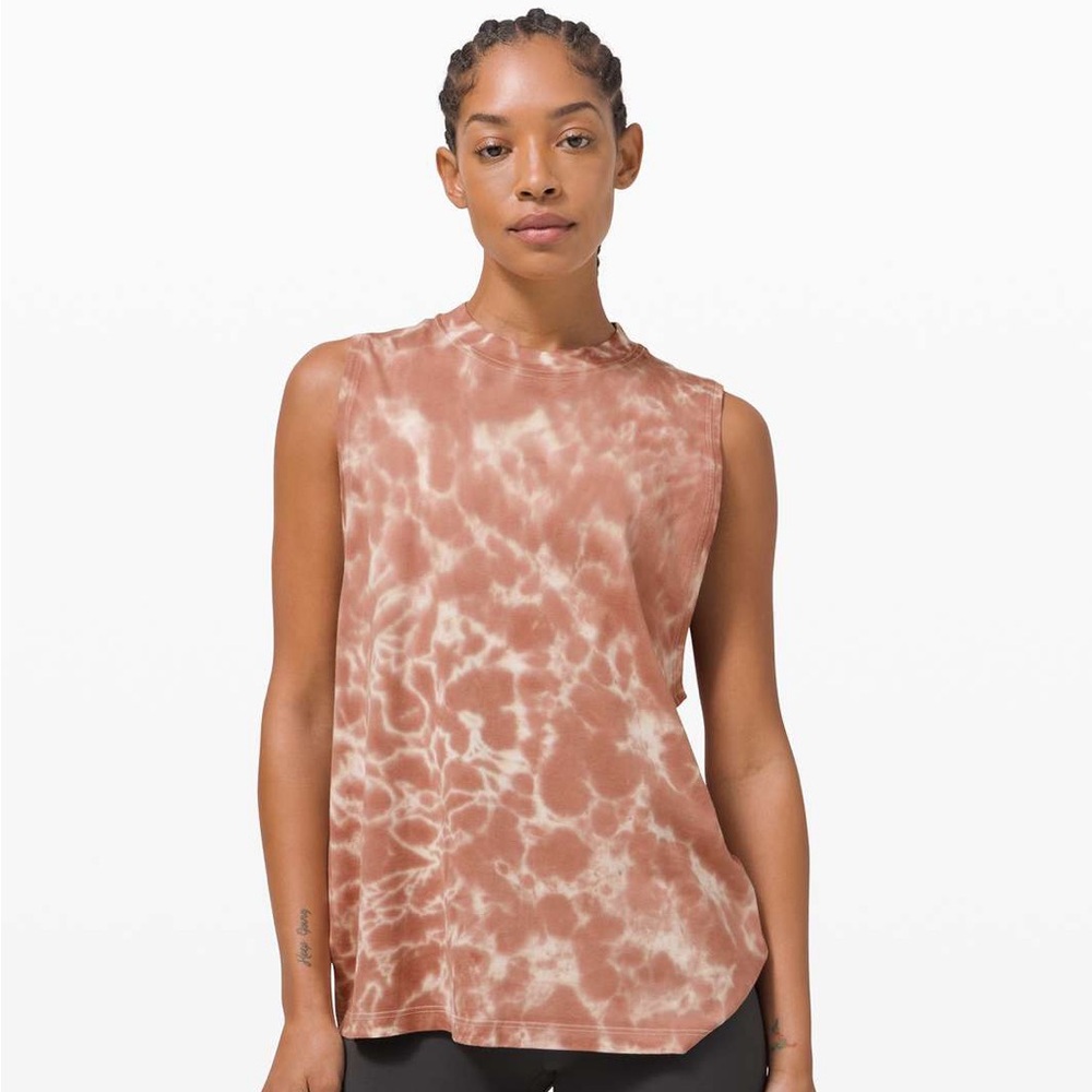 2/$30 Lululemon All Yours Tank *Tie Dye Marmoleado Tie Dye Ancient Copper